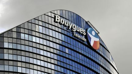 Le si&egrave;ge de Bouygues Telecom, en mars 2014 &agrave; Paris.&nbsp; (BOB DEWEL / ONLY FRANCE / AFP)