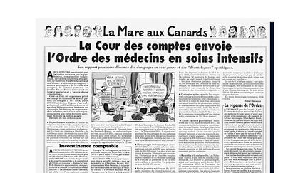 Ordre des Médecins : les révélations dérangeantes du Canard Enchaîné