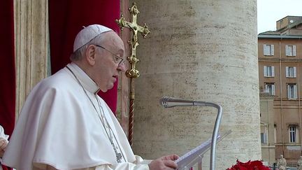 Vatican : le pape François a délivré son traditionnel message "Urbi et Orbi" pour Noël (Vatican : le pape François a délivré son traditionnel message "Urbi et Orbi" pour Noël)