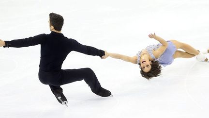 Le couple canadien Duhamel - Radford (HOW HWEE YOUNG / MAXPPP)