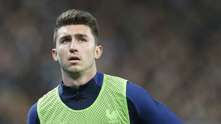 Le défenseur français Aymeric Laporte lors du match amical entre la France et l'Espagne, le 28 mars 2017 au Stade de France, à Saint-Denis. (BENJAMIN CREMEL / DPPI / AFP)