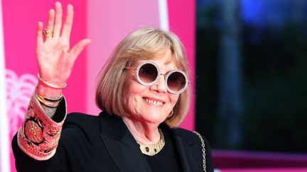 L'actrice anglaise Diana Rigg à Canneseries le 5 avril 2019.
 (Valery Hache / AFP)