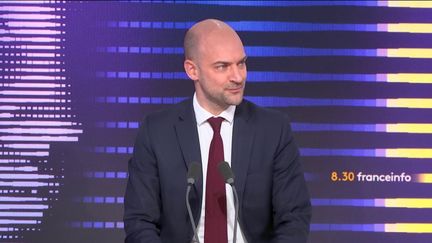 Jean-Noël Barrot, invité du 8h30 franceinfo du vendredi 23 février 2024 (FRANCEINFO / RADIOFRANCE)