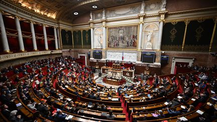 The National Assembly on October 19, 2022. (EMMANUEL DUNAND / AFP)