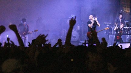 Gaëtan Roussel de Louise Attaque, l'un des groupes les plus attendus de 2016 aux Eurockéennes.
 (Jean-Christophe Tardivon / Maxpppu)