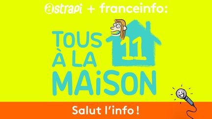 Nouvel épisode de&nbsp;notre émission spéciale "Tous à la maison" du podcast Salut l'info !, à retrouver du lundi au vendredi sur la radio franceinfo à 15h21, 19h51 et 22h51. (ASTRAPI / BAYARD PRESSE)