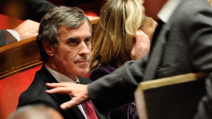 Le ministre du Budget, J&eacute;r&ocirc;me&nbsp;Cahuzac, le 5 d&eacute;cembre 2012 &agrave; l'Assembl&eacute;e nationale. (WITT / SIPA)