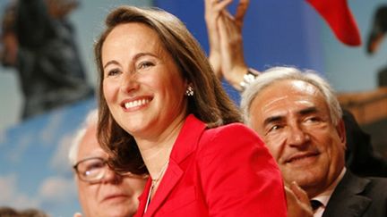 Ségolène Royal et Dominique Strauss-Kahn, lors d'un meeting à Lille en 2007 (AFP - BERTRAND GUAY)