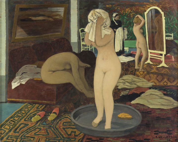 Felix Vallotton, "Femmes à leur toilette", 1897, Paris, musée d'Orsay, achat
 (Musée d’Orsay, dist RMN-Grand Palais / Patrice Schmidt)