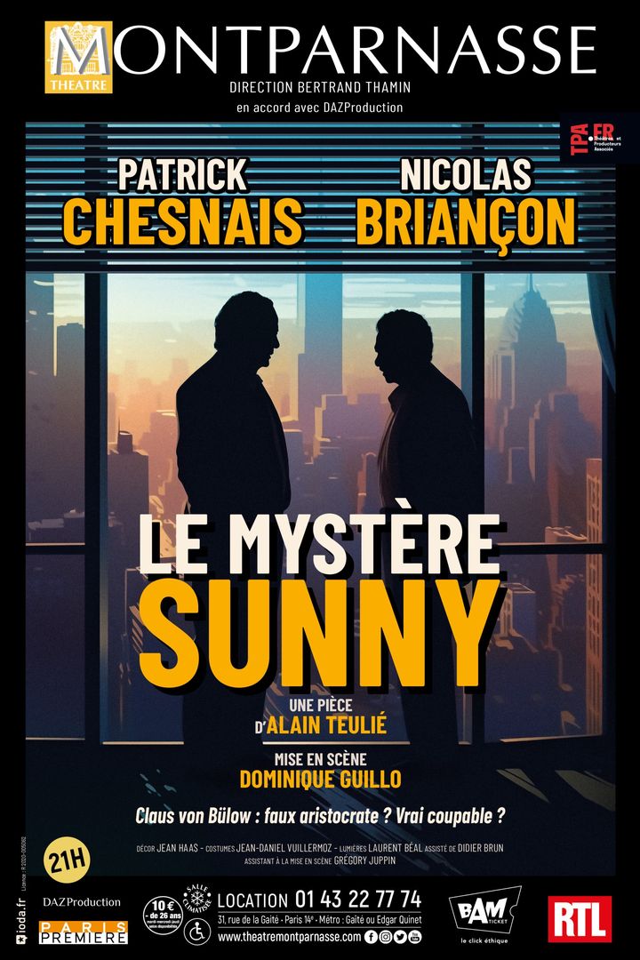 L'affiche de la pièce de théâtre "Le mystère de Sunny". (FABIENNE RAPPENEAU)