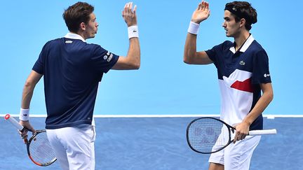 Première demie au Masters pour la paire Herbert-Mahut (GLYN KIRK / AFP)