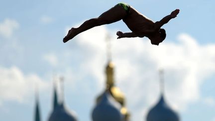 &nbsp; (Depuis les championnats du monde de natation de Barcelone en 2013, le plongeon de haut vol est reconnu comme une épreuve à part entière. © Maxppp)