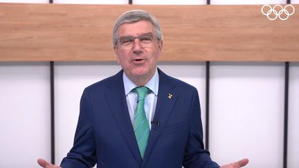 Thomas Bach, président du CIO. (FRANCEINFO)