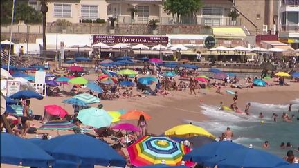 Catalogne :&nbsp;les touristes français&nbsp;affluent (France 3)