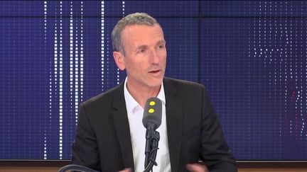 Emmanuel Faber, président-directeur général de Danone, invité du "8.30 franceinfo", mercredi 16 décembre 2019.&nbsp; (FRANCEINFO / RADIOFRANCE)