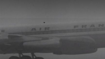 Un avion de la compagnie aérienne Air France, en décembre 1969. (FRANCE 3)