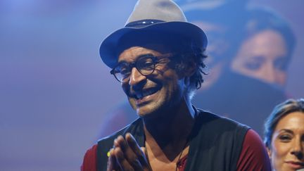 Yannick Noah se produit &agrave; Paris, le 17 novembre 2014. (VERONIQUE PHITOUSSI / CITIZENSIDE.COM)