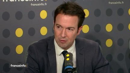 Guillaume Peltier, député du Loir-et-Cher, vice-président délégué Les Républicains, invité du "8h30 franceinfo", mardi 10 décembre 2019.&nbsp; (FRANCEINFO / RADIOFRANCE)