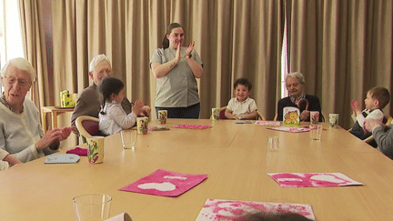 EHPAD : rencontre hebdomadaire entre seniors et enfants à Tourcoing (France 3)