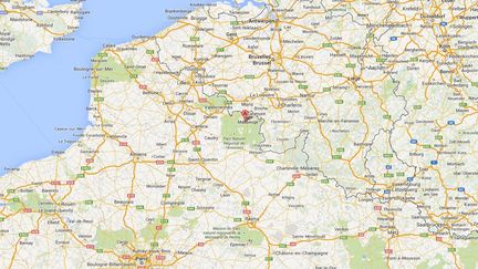 Une fillette de 21 mois est morte d'un &eacute;clatement du foie, &agrave; Hautmont, dans le Nord, dimanche 15 d&eacute;cembre 2013. (GOOGLE MAPS)