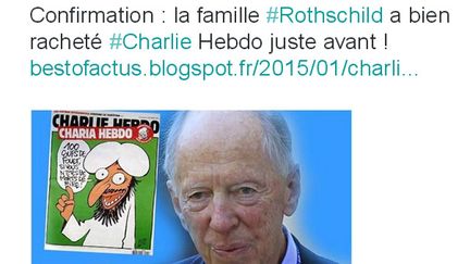 &nbsp; (Non, la famille Rothschild n'a pas racheté Charlie Hebdo © DR)