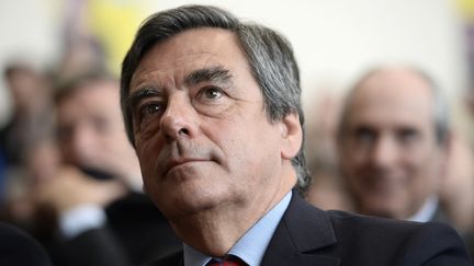 L'ancien Premier ministre et actuel d&eacute;put&eacute; UMP de Paris Fran&ccedil;ois Fillon, le 11 avril 2015 &agrave; Rosny-sous-Bois (Seine-Saint-Denis). (STEPHANE DE SAKUTIN / AFP)