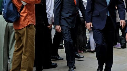 Le Premier ministre David Cameron et son allié lib-dem Nick Clegg (25 mai 2010) (AFP/BEN STANSALL)