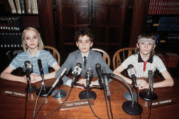 Les trois enfants exceptionnels de "La famille Tenenbaum", sorti en 2001, c'est le troisième film de Wes Anderson (TOUCHSTONE PICTURES / AMERICAN E / COLLECTION CHRISTOPHEL VIA AFP)