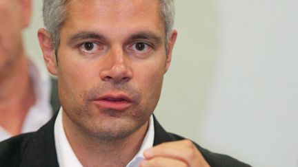 Le d&eacute;put&eacute; UMP de la Haute-Loire Laurent Wauquiez, le 26 septembre 2013, &agrave; Dijon (C&ocirc;te-d'Or). (MAXPPP)