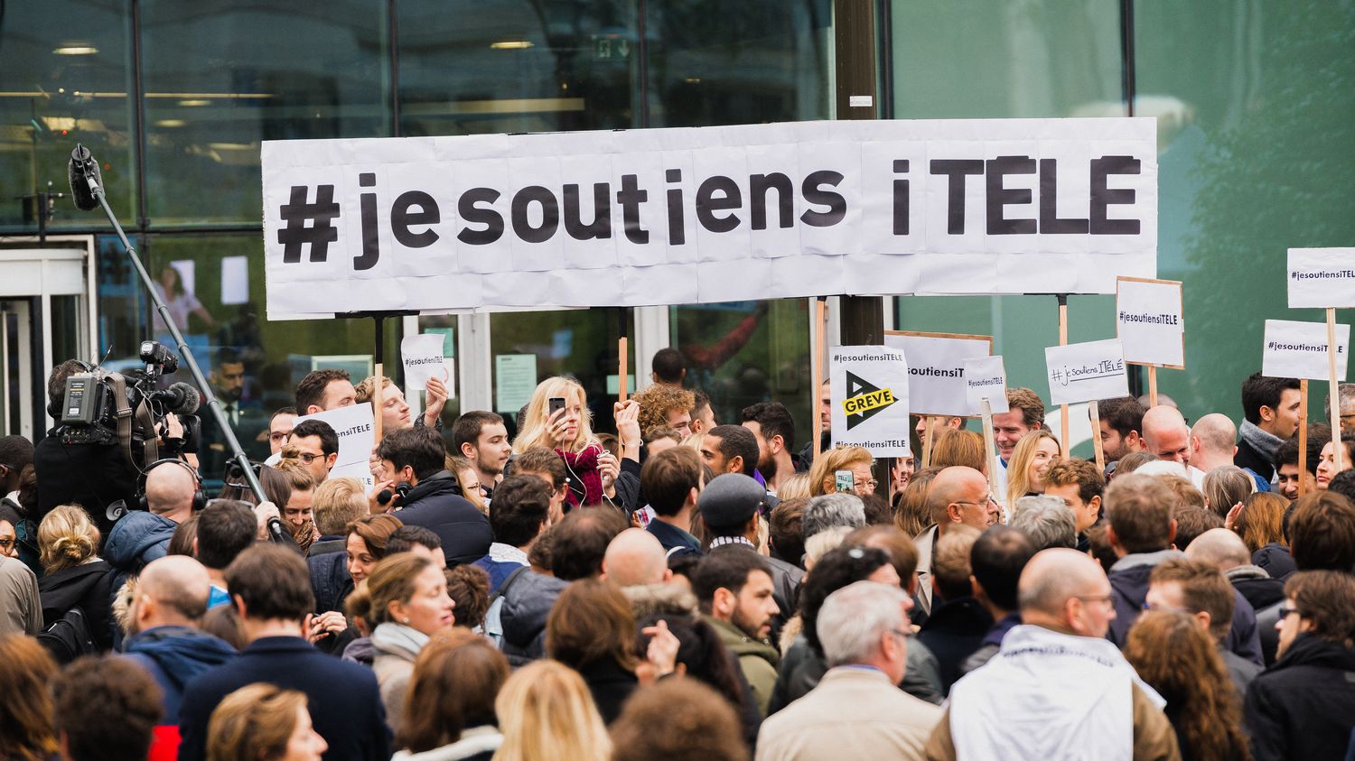 Crise à i-Télé : la grève est reconduite pour un dixième jour, jusqu'à