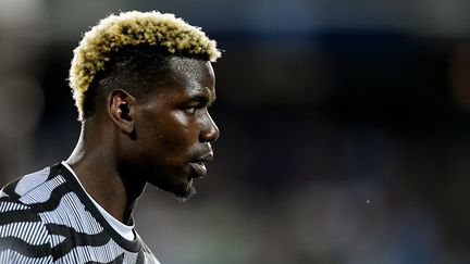 French international Paul Pogba during a match between Juventus Turin and Empoli FC on September 3, 2023 in Empoli. (GIUSEPPE MAFFIA / NURPHOTO)