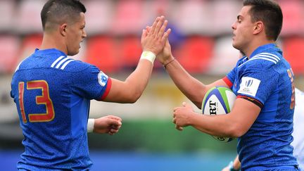 Les Bleus affrontent l'Afrique du Sud ce jeudi. (PASCAL GUYOT / AFP)