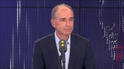 Jean-François Copé,&nbsp;maire "Les Républicains" de Meaux sur franceinfo le 14 septembre 2019. (FRANCEINFO / RADIOFRANCE)