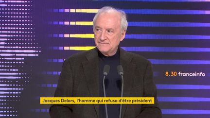 Hubert Védrine, former Minister of Foreign Affairs, guest on 8:30 am franceinfo on Friday January 5.  (FRANCEINFO)