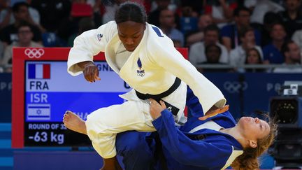 Clarisse Agbégnénou débute par un premier combat victorieux aux JO de Paris 2024... Suivez l'épreuve de judo des moins de 63 kg