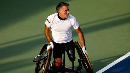 Stéphane Houdet, le 6 septembre 2023, à New-York. (GETTY IMAGES NORTH AMERICA/AFP)