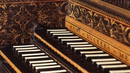 Clavecin Jean-Claude Goujon, avant 1749. Dépôt du Mobilier national, Musée de la musique
 (Pierre-Olivier Deschamps/Vu)