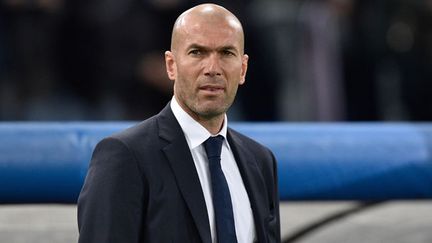 L'entraîneur du Real Madrid Zinédine Zidane