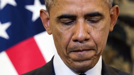 Barack Obama, le 3 juin 2014 &agrave; Varsovie (Pologne).&nbsp; (SAUL LOEB / AFP)