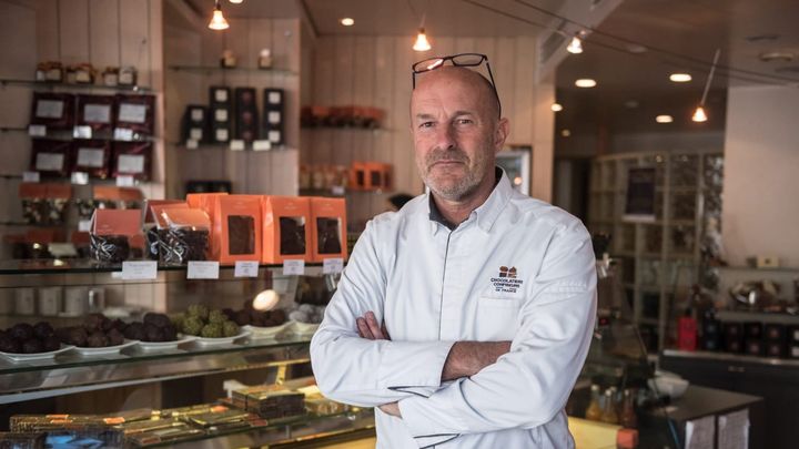 Christophe Bertrand est patron d'une chocolaterie de Savigny-sur-Orge en Essonne, au sud de Paris. (CHRISTOPHE BERTRAND / REINE ASTRID)