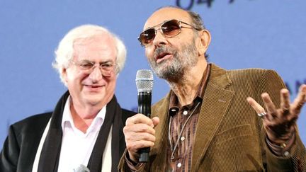 Stanley Donen (aux côtés de Bertrand Tavernier) au festival Lumière de Lyon en octobre 2010
 (Sipa / Pascal Fayolle)