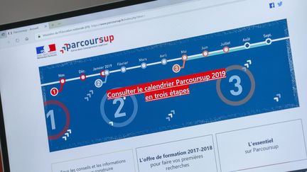 Site de Parcoursup (illustration). (THIERRY THOREL / MAXPPP)