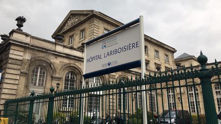 L'hôpital Lariboisière à Paris. (THOMAS PONTILLON / RADIOFRANCE)