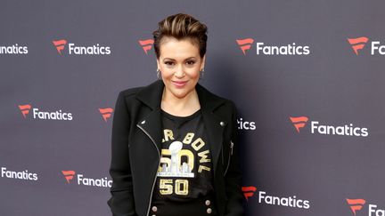 L'actrice Alyssa Milano&nbsp;à San Francisco (Etats-Unis), le 6 février 2016. (ROBIN MARCHANT / GETTY IMAGES NORTH AMERICA)