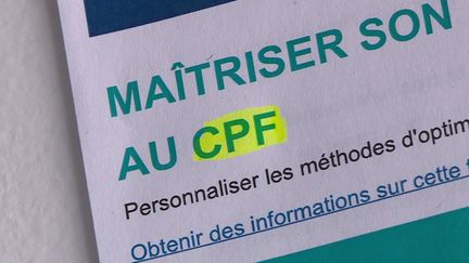 Pour aider les chômeurs à rebondir et les salariés à acquérir de nouvelles compétences, l'État mise sur le Compte personnel de formation (CPF). Toutefois, les syndicats et le patronat dénoncent la jungle de ces formations, qui ne seraient pas toujours justifiées.&nbsp; (CAPTURE ECRAN FRANCE 3)