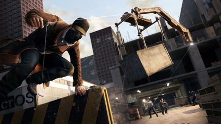 Une image tir&eacute;e du nouveau jeu d'Ubisoft Watch Dogs, sorti mardi 27 mai 2014, sur consoles et PC.&nbsp; (UBISOFT / AP / SIPA)