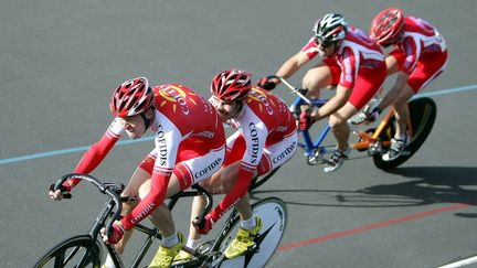 Les championnats de France de cyclisme handisport au Vélodrome du Mans, en septembre 2010. (OLIVIER BLIN / MAXPPP TEAMSHOOT)