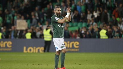 Loïc Perrin, ancien capitaine des Verts, va suivre le derby contre Lyon à distance (ROMAIN BIARD / ROMAIN BIARD)