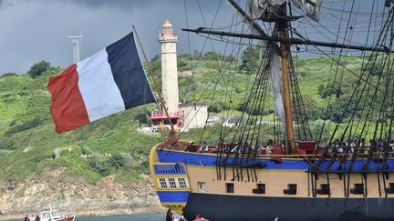  Les fêtes maritimes de Brest (Finistère) ont ouvert leurs portes, mercredi 13 juillet 2016.&nbsp; (MAXPPP)