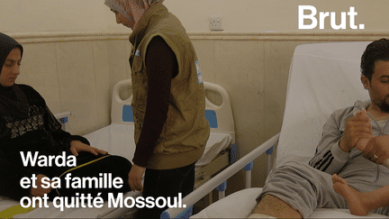 Warda est la mère d’une des nombreuses familles irakiennes ayant fui l’horreur du conflit à Mossoul. Tous blessés, elle et ceux de sa famille qui ont survécu, essayent de se reconstruire. (Brut)